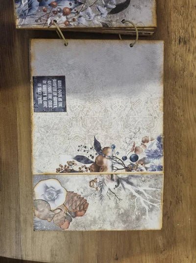 3Quarter Designs - Mini Album Base Kit - Enchanted Winter - Messy Papercrafts