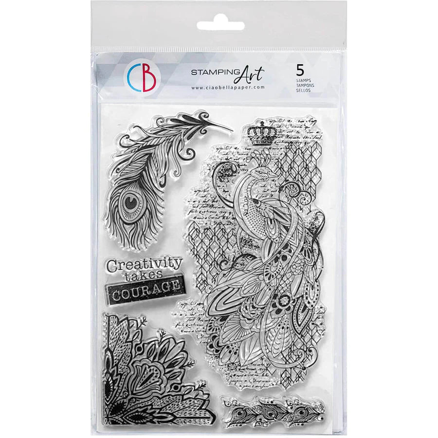 Clear Stamp Set - Believe in Beauty - 6x8 - Ciao Bella