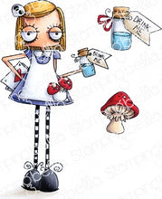 Oddball Alice In Wonderland - Rubber Stamp - Stamping Bella