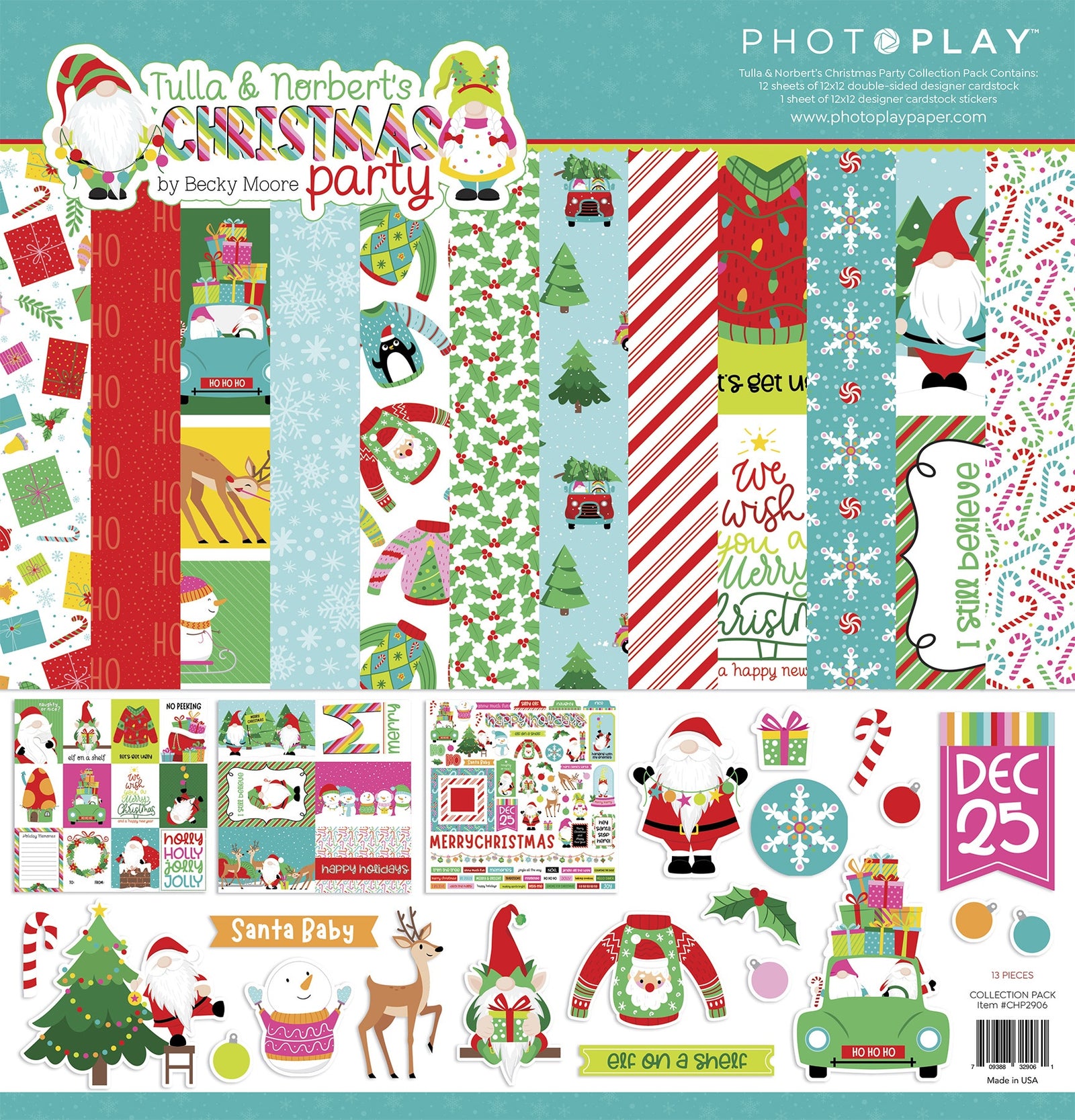 Tulla & Norbert's Christmas Party - 12 x 12 Inch - PhotoPlay Collection Pack
