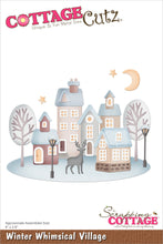 4x6 Winter Whimsical Village - Die - Cottage Cutz