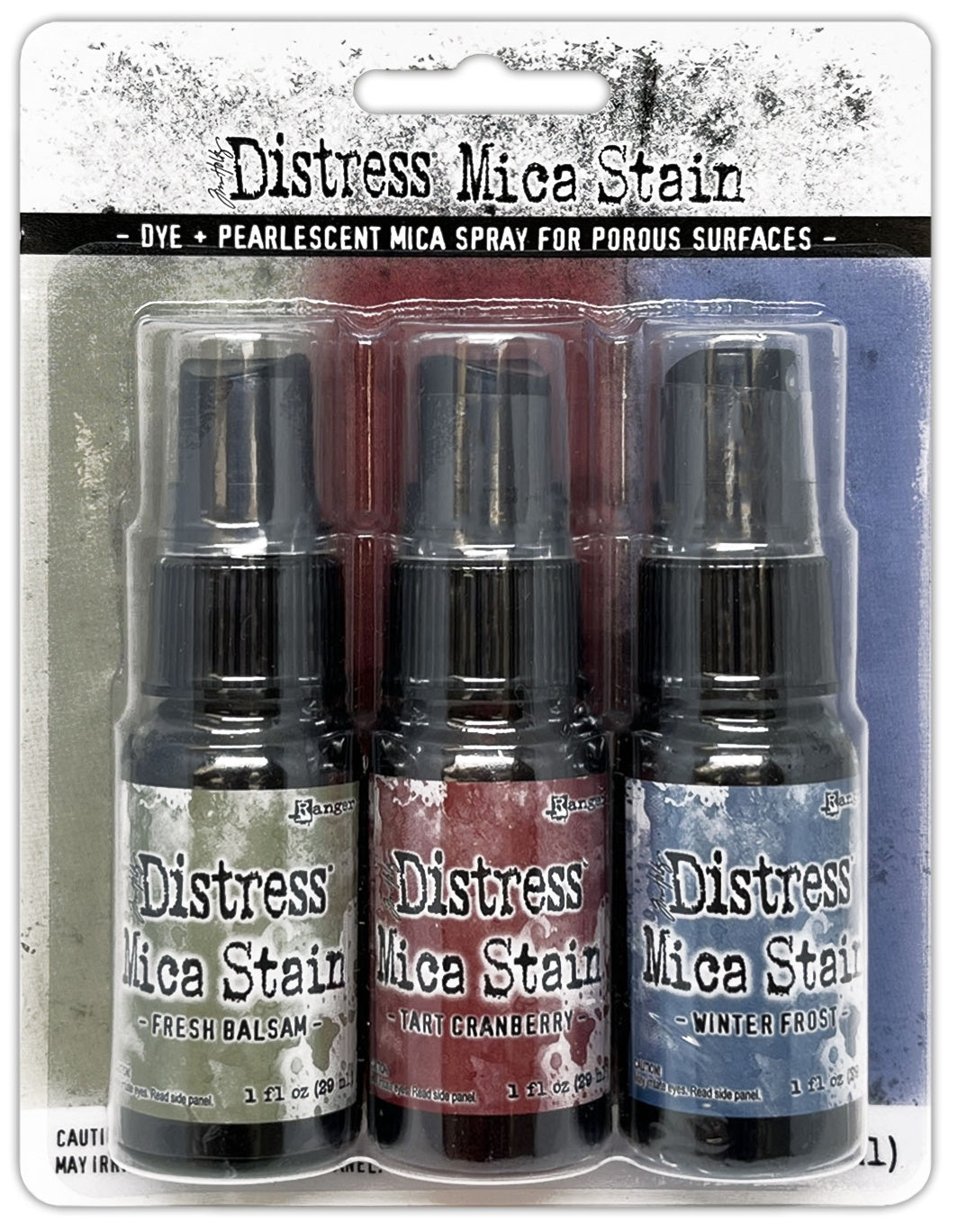 Holiday Set 3 - Distress Mica Stain Set - Tim Holtz