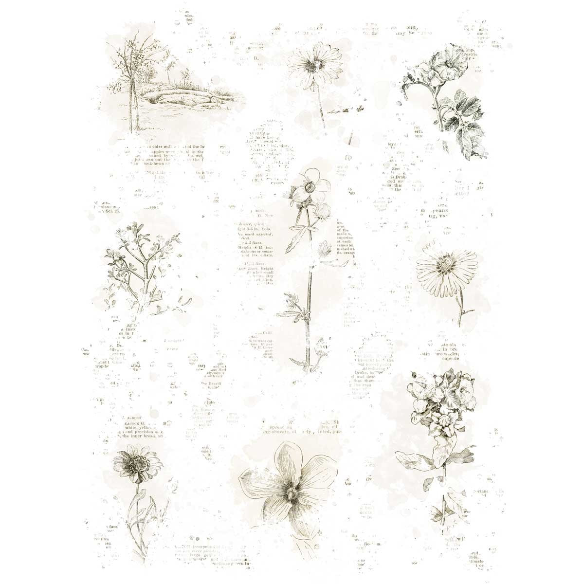 Vintage Blendables 02 - Essential Rub-Ons - 6x8 Inch - 2/Sheets - 49 And Market