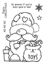 Santa Gnome - Clear Stamp - Woodware Craft Collection - 4X6