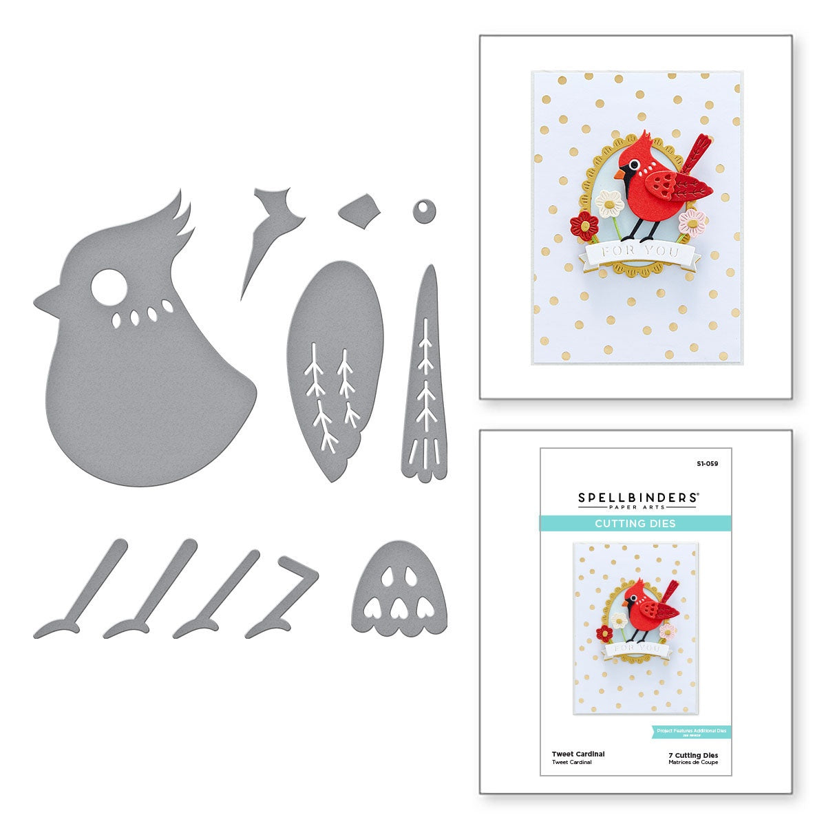 Tweet Cardinal - Cutting Dies - Spellbinders