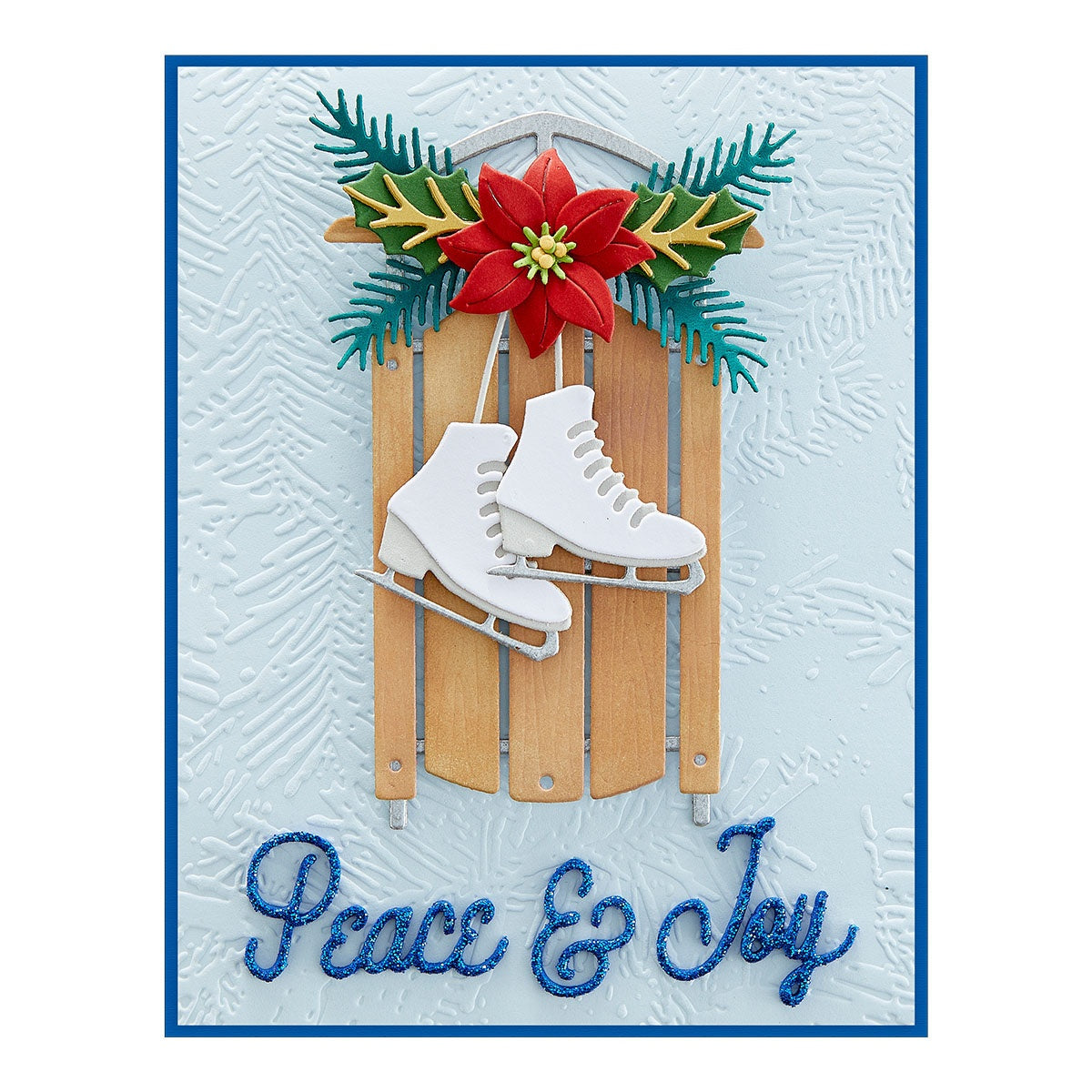 Winter Welcome Sled - Cutting Dies - Spellbinders