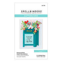 Parcel & Post Heart Decorations - Cutting Dies - Spellbinders