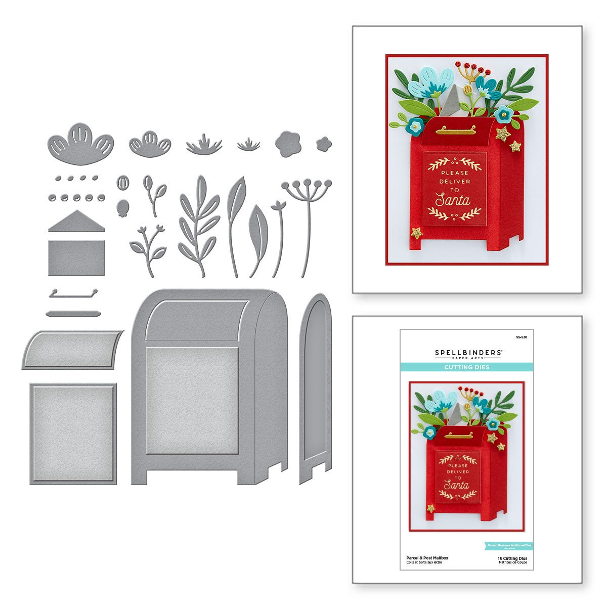 Parcel & Post Mailbox - Cutting Dies - Spellbinders