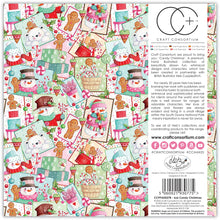 Paper Pad 6x6 - 40 Pages - Double Sided - Candy Christmas - Craft Consortium