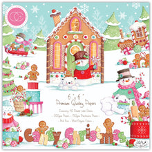 Paper Pad 6x6 - 40 Pages - Double Sided - Candy Christmas - Craft Consortium