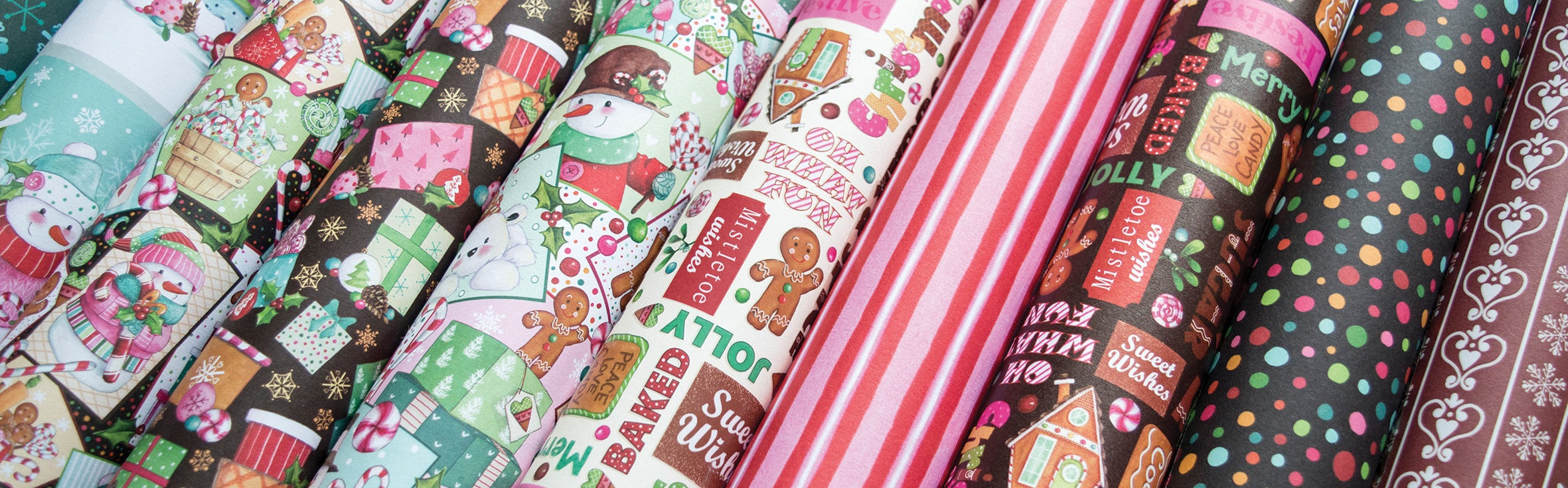 Paper Pad 6x6 - 40 Pages - Double Sided - Candy Christmas - Craft Consortium