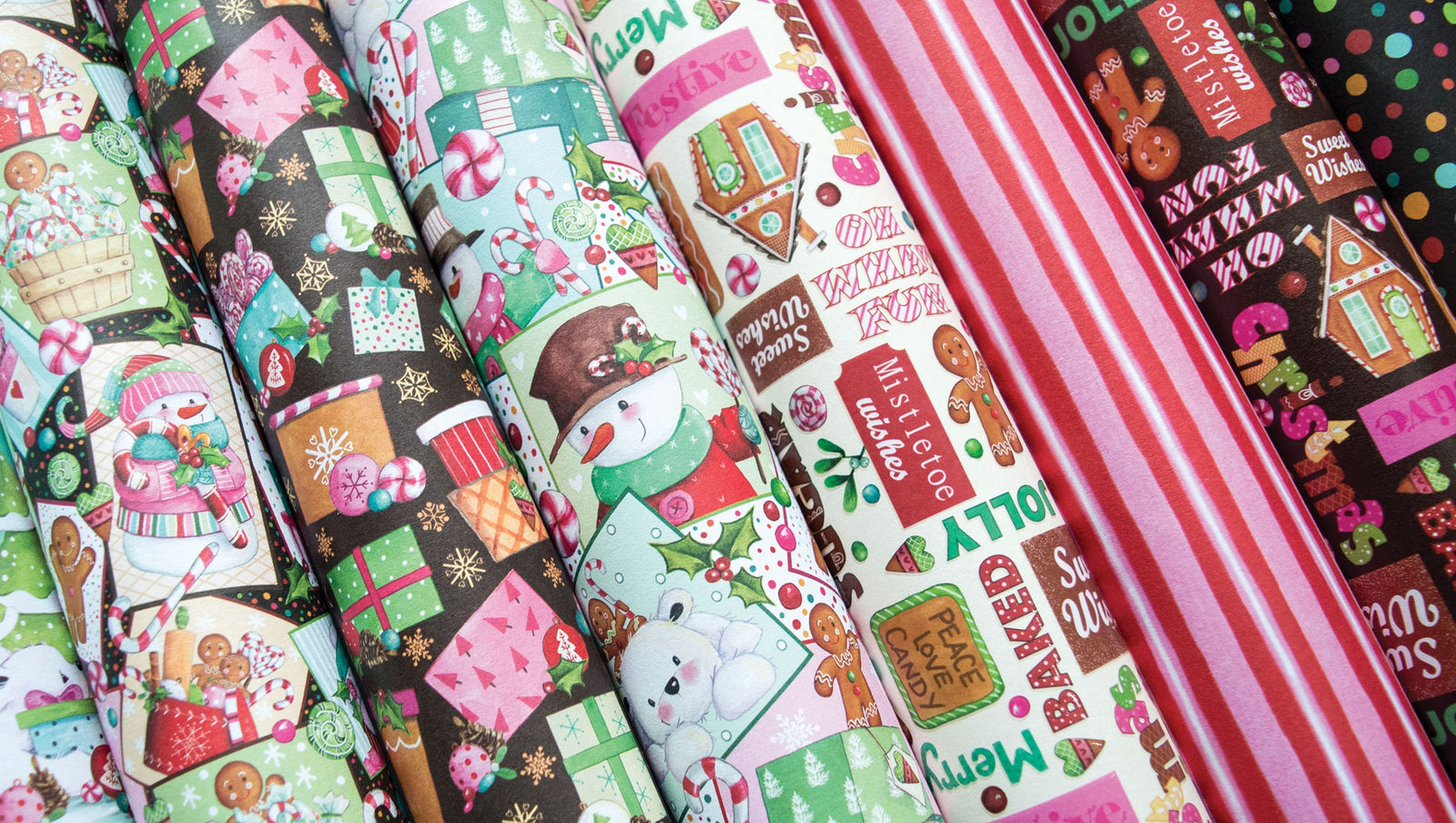 Paper Pad 6x6 - 40 Pages - Double Sided - Candy Christmas - Craft Consortium