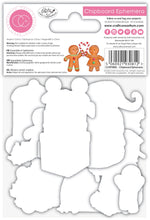Chipboard Ephemera - Candy Christmas - Craft Consortium