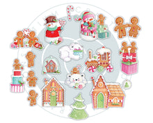 Chipboard Ephemera - Candy Christmas - Craft Consortium