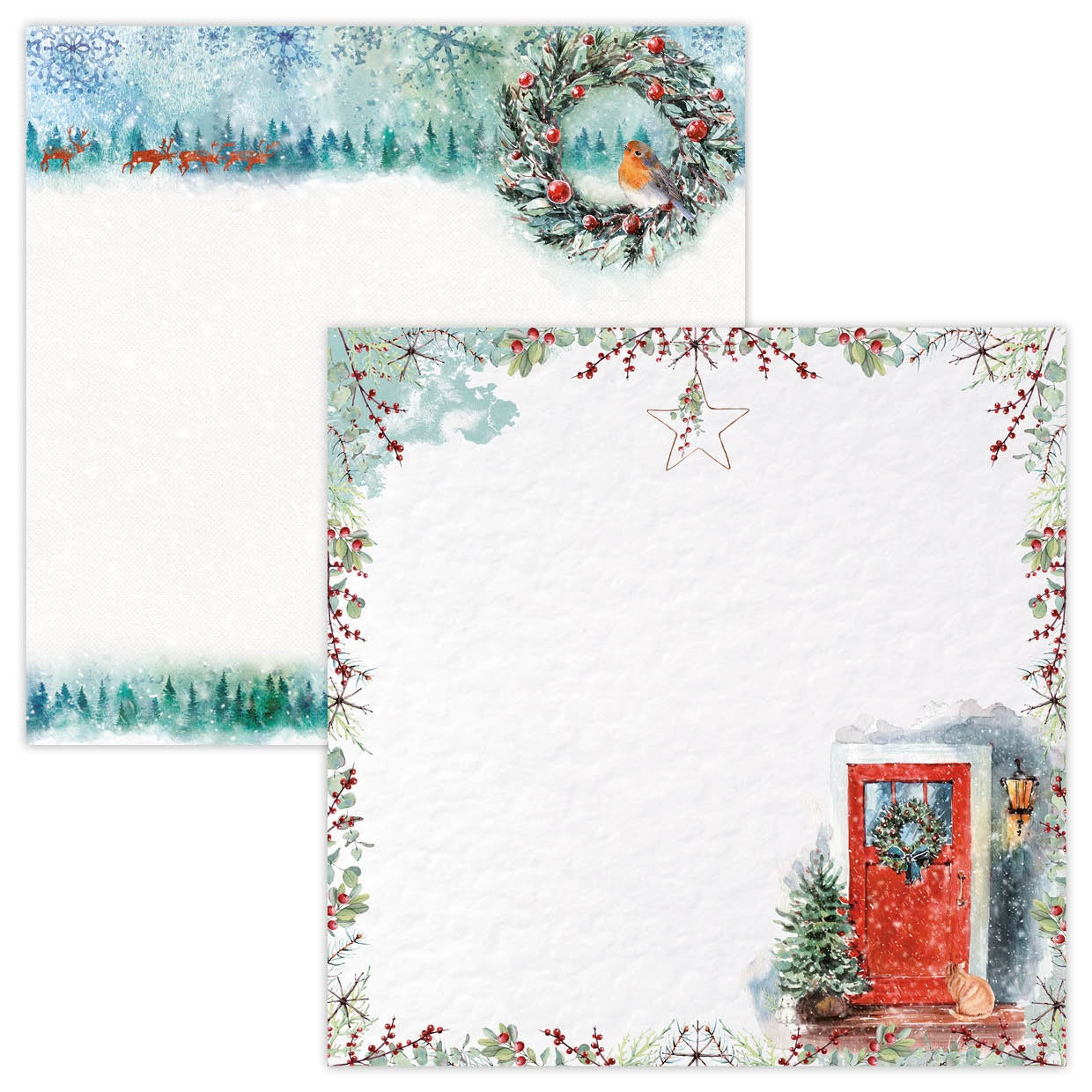 Studio Light - Let It Snow - 12x12 Inch - 12/Pkg