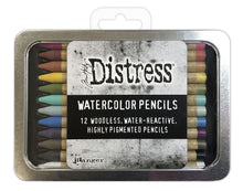 Watercolor Pencils - Set 1 - Tim Holtz Distress - 12/Pkg