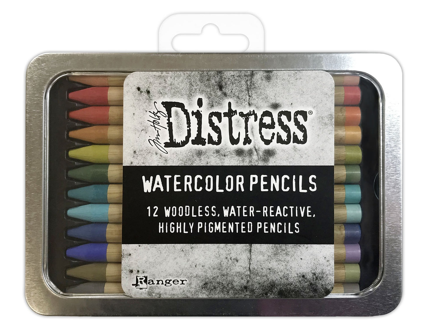 Watercolor Pencils - Set 3 - Tim Holtz Distress - 12/Pkg
