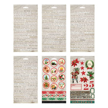 4.5X8.5 Spiral Bound Sticker Book - Christmas - Idea-Ology - Tim Holtz