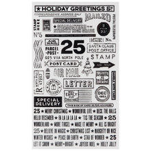 Remnant Rubs - Christmas - 2 Pcs - Idea-Ology - Tim Holtz