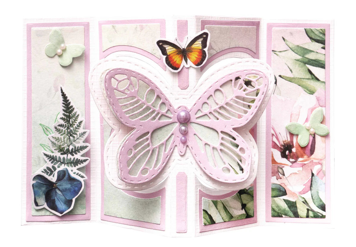 12x12 - Blooming Butterfly - Paper Set - Studio Light
