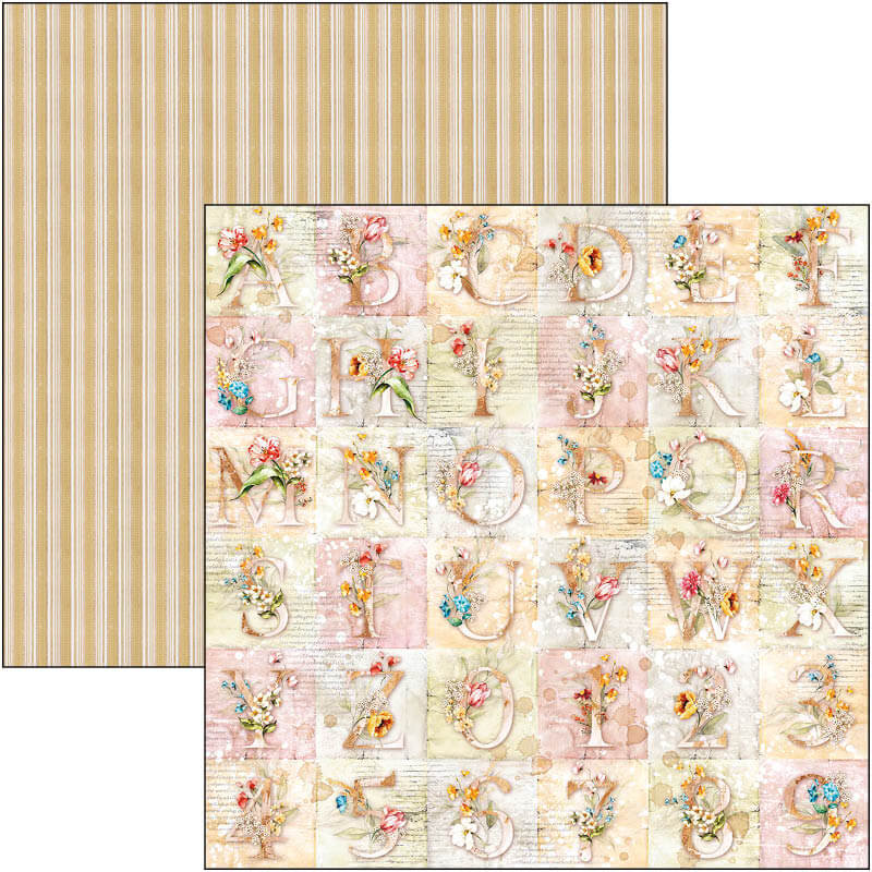12x12 - Reign of Grace - Patterns Pad - 8/Pkg - Ciao Bella