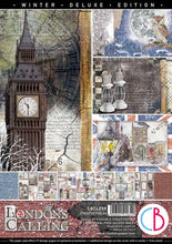 London's Calling - Creative Pad A4 - 9/Pkg + 1 Free deluxe sheet - Ciao Bella
