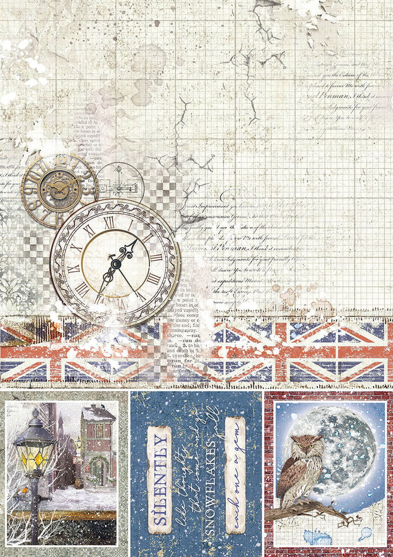 London's Calling - Creative Pad A4 - 9/Pkg + 1 Free deluxe sheet - Ciao Bella