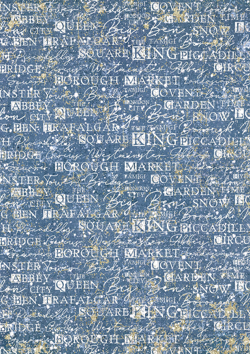 London's Calling - Creative Pad A4 - 9/Pkg + 1 Free deluxe sheet - Ciao Bella