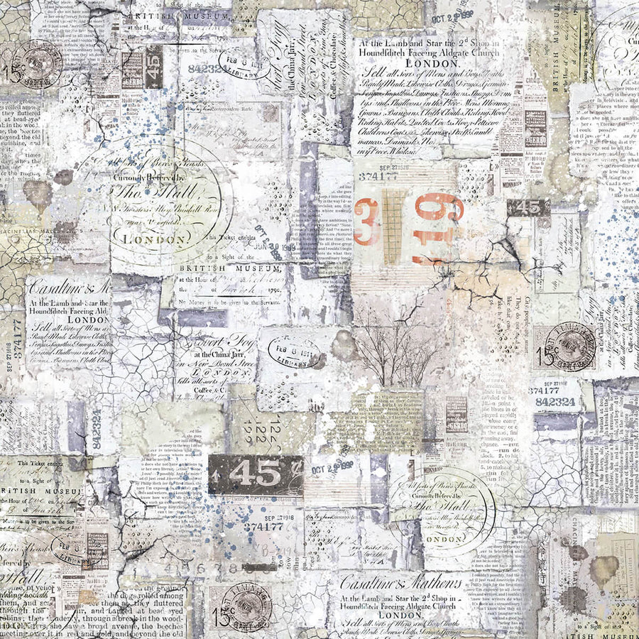 6x6 London's Calling - Fussy Cut Pad - 24/Pkg + 1 Free deluxe sheet - Ciao Bella