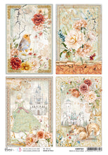 Rice Paper A4 - Reign of Grace Cards - Piuma - Ciao Bella