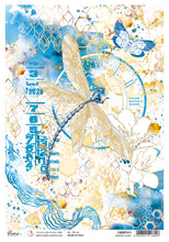 Rice Paper A4 - Midnight Flight - Piuma - Ciao Bella