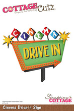 4x6 Cinema Drive-In Sign - Die - Cottage Cutz