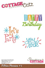 4x6 Fifties Phrases 1 - Die - Cottage Cutz