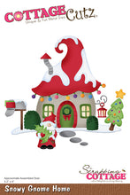4x6 Snowy Gnome Home - Die - Cottage Cutz
