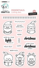 6x4 Clear Stamp Set - Fa La La La La - Essentials - Studio Light