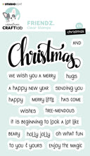 6x4 Clear Stamp - Christmas Combo - Friendz - Studio Light