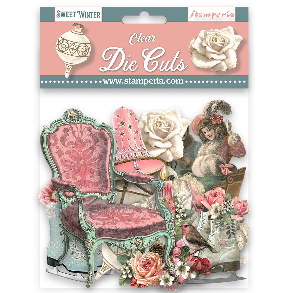 Sweet Winter - Clear Die Cuts - Stamperia