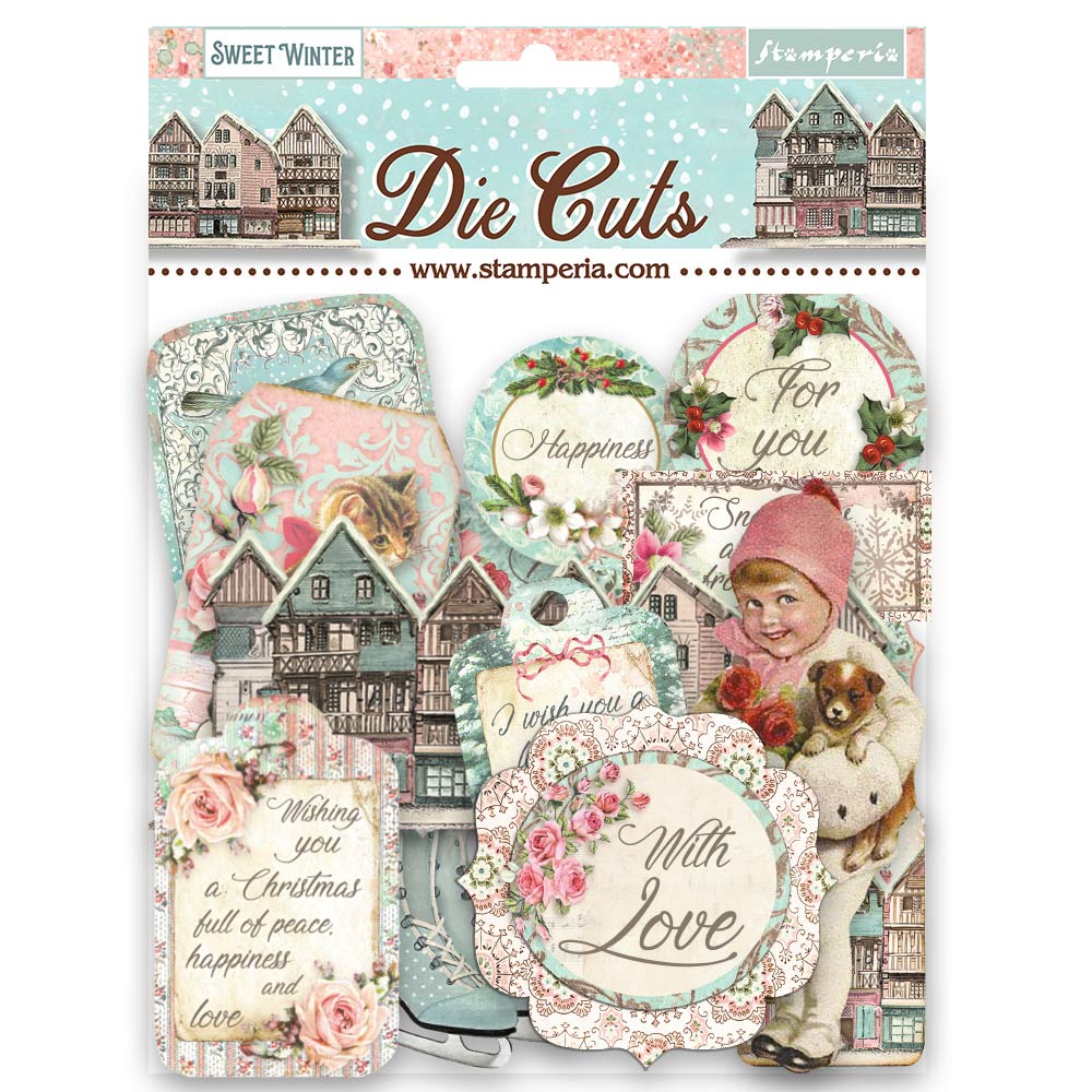 Sweet Winter - Die Cuts - Stamperia