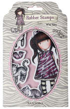 Wild Ruby - Gorjuss - 4.7 x 6.7 inch - Cling Stamp - Studio Light