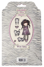 Wild Ruby - Gorjuss - 4.7 x 6.7 inch - Cling Stamp - Studio Light