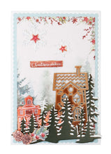6x4 Cutting Dies - Landscape Houses - Let It Snow - Studio Light