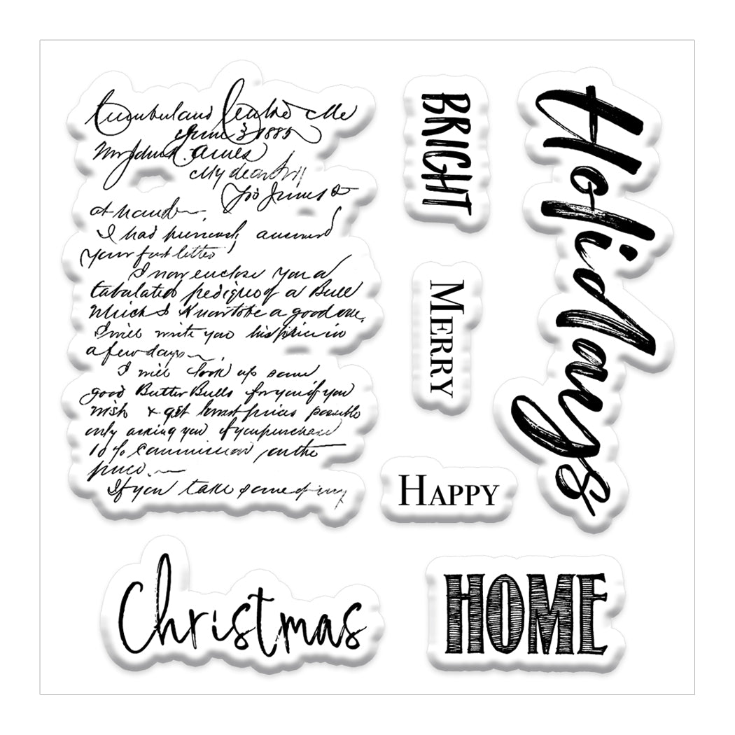 Clear Stamp - Home for the Holidays - Memory Place - Asuka Studio