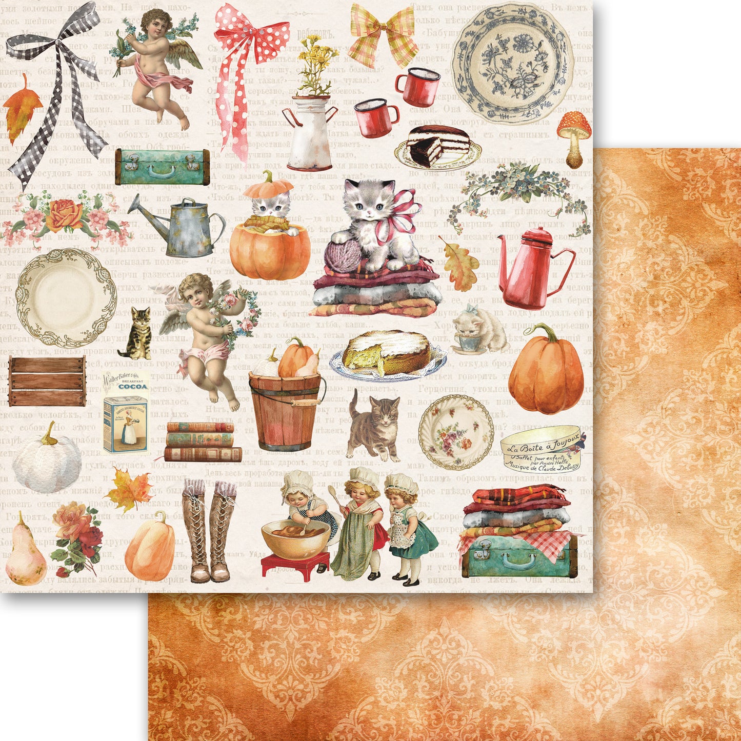 6x6 Paper Collection Pack - Fall Is In The Air - Memory Place - Asuka Studio