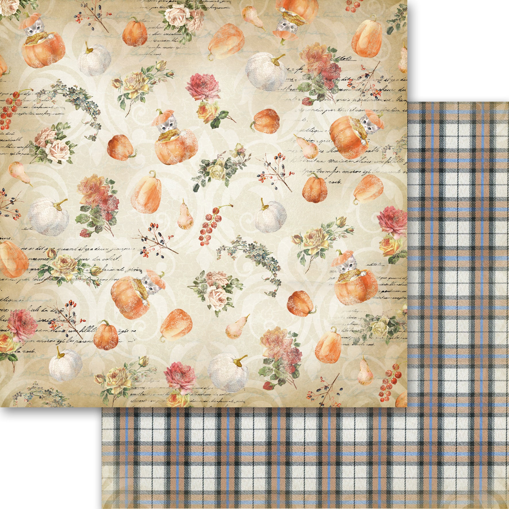 12x12 Paper Pack Collection - Fall Is In The Air - Memory Place - Asuka Studio