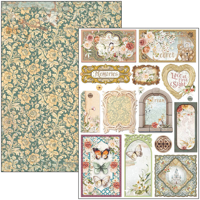 A4 - Reign of Grace - Creative Pad - 9/Pkg - Ciao Bella