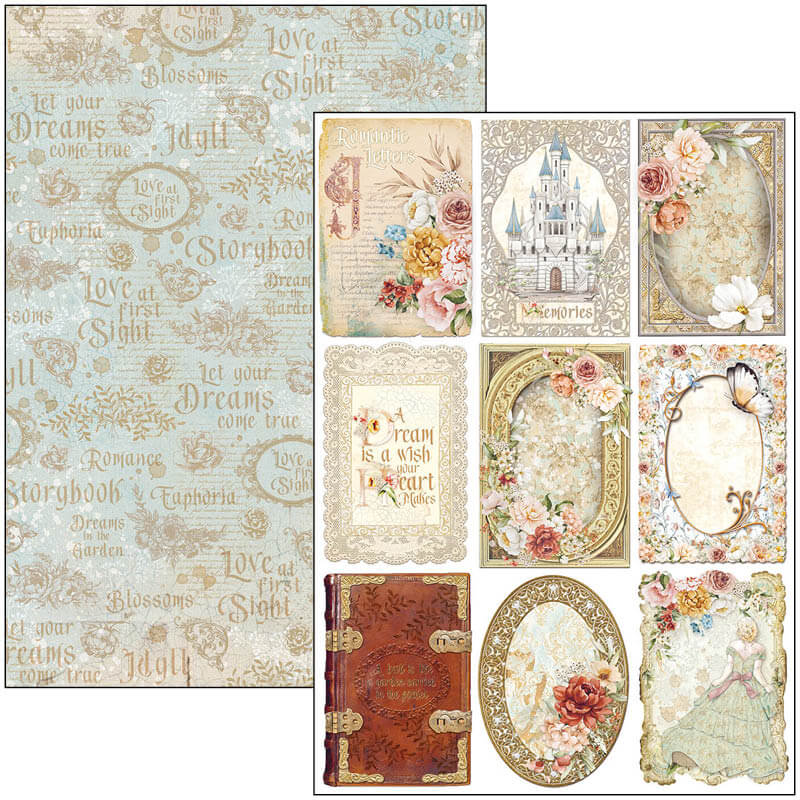 A4 - Reign of Grace - Creative Pad - 9/Pkg - Ciao Bella