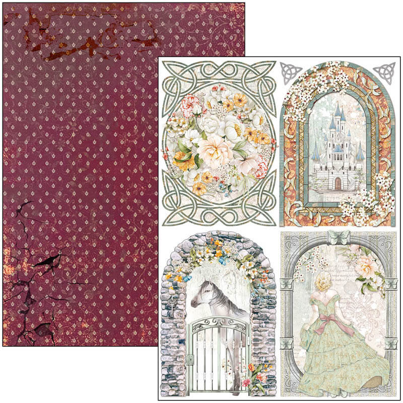 A4 - Reign of Grace - Creative Pad - 9/Pkg - Ciao Bella
