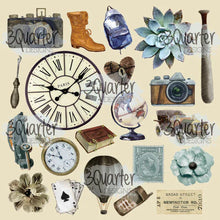 8x8 - Vintage Man - Paper Set - 3Quarter Designs