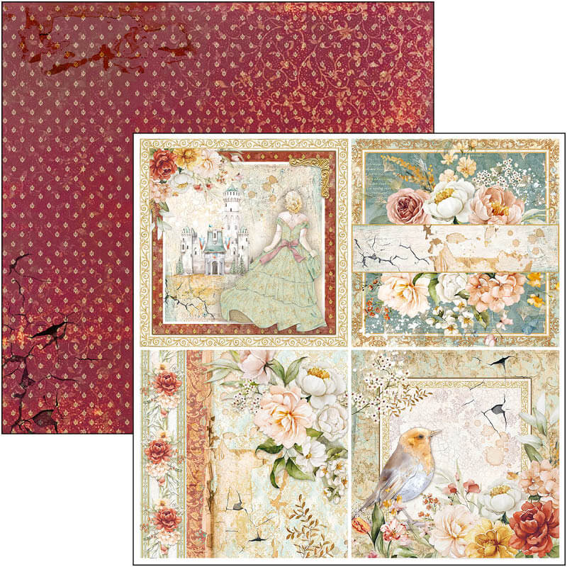 8x8 - Reign of Grace - Paper Pad - 12/Pkg - Ciao Bella
