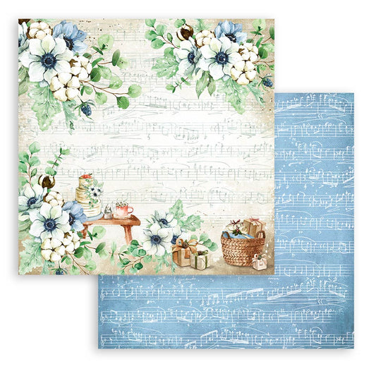 Cozy Winter -  12X12 Inch - Double Sided Paper Pad - Stamperia